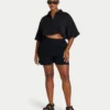 Camicia corta da resort da donna – nera Camicia corta da resort da donna – nera