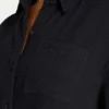 Camicia corta da resort da donna – nera Camicia corta da resort da donna – nera