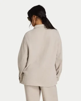 Camicia da resort a maniche lunghe da donna