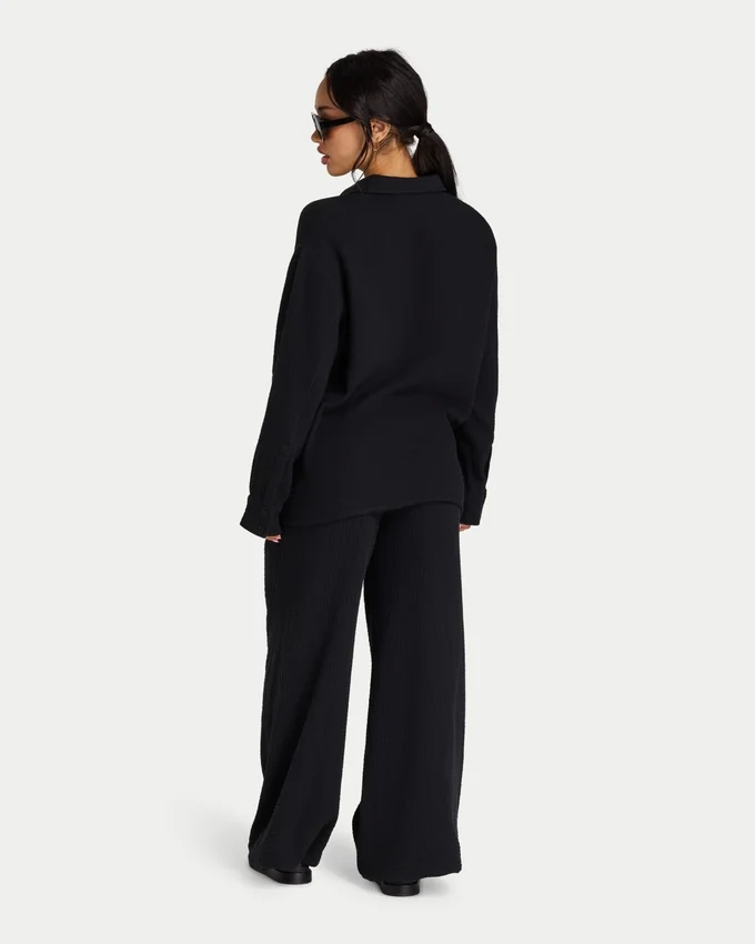 Camicia da resort a maniche lunghe da donna Camicia da resort a maniche lunghe da donna
