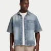 Camicia da uomo in Denim Camicia da uomo in Denim