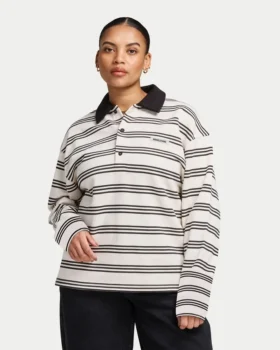 Camicie da rugby a righe da donna