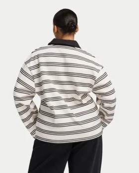 Camicie da rugby a righe da donna