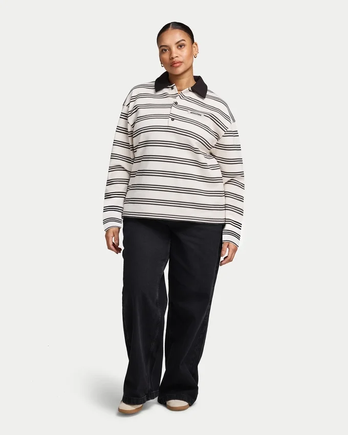 Camicie da rugby a righe da donna Camicie da rugby a righe da donna