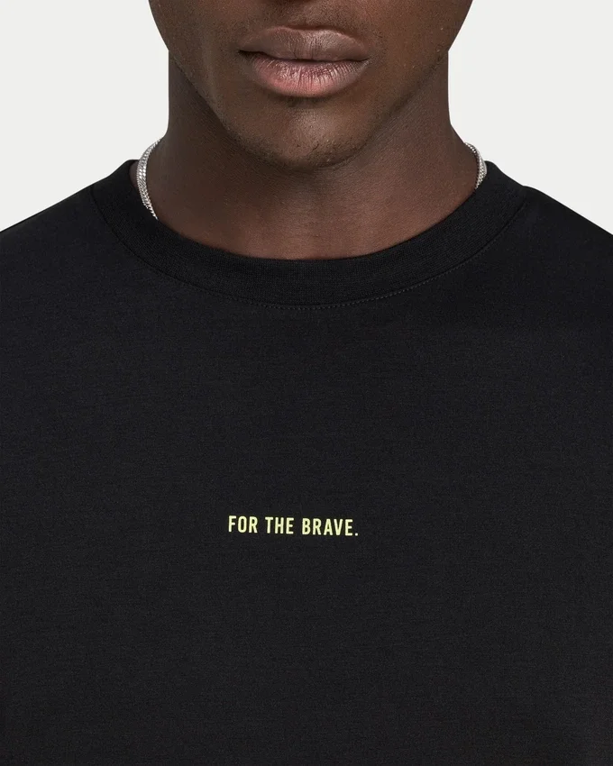 Canotta da uomo “For the Brave” oversize Canotta da uomo “For the Brave” oversize