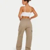 Crop top essenziale da donna – bianco Crop top essenziale da donna – bianco