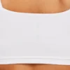 Crop top essenziale da donna – bianco Crop top essenziale da donna – bianco