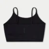 Crop top essenziale da donna – nero Crop top essenziale da donna – nero