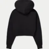 Felpa con cappuccio corta da donna 365 con zip