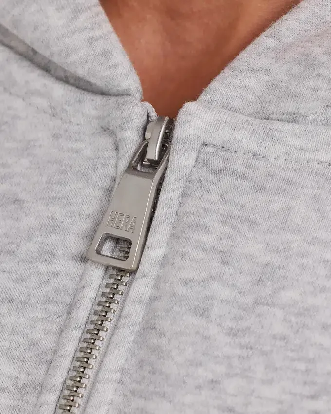 Felpa con cappuccio da donna “Collective” – grigio melange Felpa con cappuccio da donna “Collective” – grigio melange