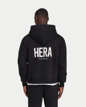 Felpa con cappuccio e zip oversize da uomo