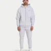 Felpa con cappuccio e zip oversize da uomo Felpa con cappuccio e zip oversize da uomo