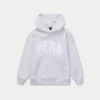 Felpa con cappuccio oversize da donna 365 – grigio melange Felpa con cappuccio oversize da donna 365 – grigio melange