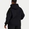 Felpa con cappuccio oversize da donna 365 – nera Felpa con cappuccio oversize da donna 365 – nera