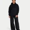 Felpa con cappuccio oversize da donna 365 – nera Felpa con cappuccio oversize da donna 365 – nera