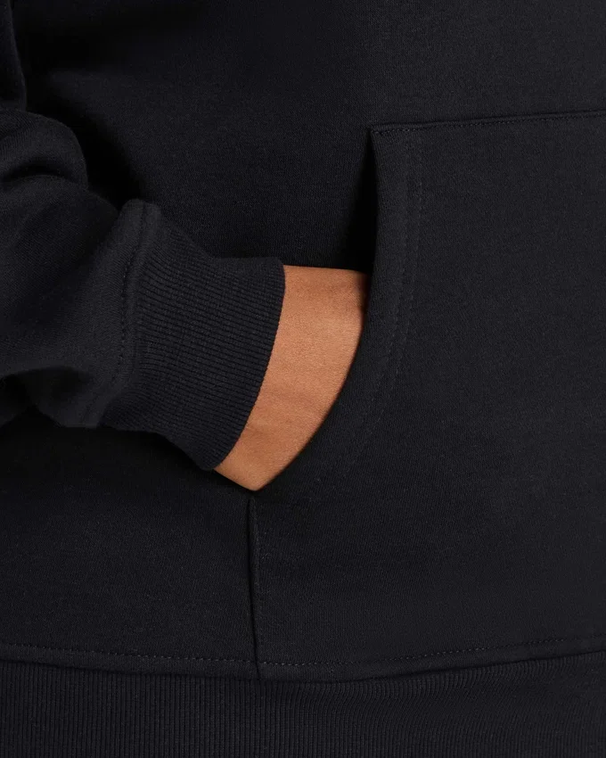 Felpa con cappuccio oversize da donna 365 – nera Felpa con cappuccio oversize da donna 365 – nera