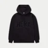 Felpa con cappuccio oversize da donna 365 – nera Felpa con cappuccio oversize da donna 365 – nera