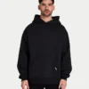 Felpa con cappuccio oversize da uomo Blanks