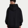 Felpa con cappuccio oversize da uomo Blanks