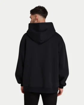 Felpa con cappuccio oversize da uomo Blanks
