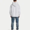 Felpa con cappuccio oversize da uomo Blanks