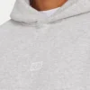 Felpa con cappuccio oversize da uomo “Collective” – grigio melange Felpa con cappuccio oversize da uomo “Collective” – grigio melange