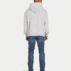 Felpa con cappuccio oversize da uomo “Collective” – grigio melange Felpa con cappuccio oversize da uomo “Collective” – grigio melange