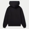 Felpa con cappuccio oversize da uomo “Collective” – nera