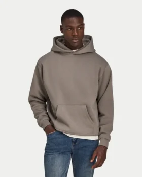 Felpa con cappuccio oversize da uomo con grafica graffiti