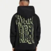 Felpa con cappuccio oversize da uomo “Graffiti” – nera Felpa con cappuccio oversize da uomo “Graffiti” – nera