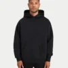 Felpa con cappuccio oversize da uomo “Graffiti” – nera Felpa con cappuccio oversize da uomo “Graffiti” – nera