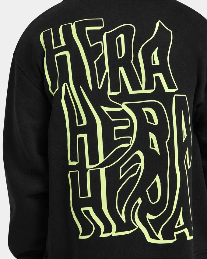 Felpa con cappuccio oversize da uomo “Graffiti” – nera Felpa con cappuccio oversize da uomo “Graffiti” – nera