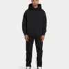 Felpa con cappuccio oversize da uomo “Graffiti” – nera Felpa con cappuccio oversize da uomo “Graffiti” – nera