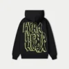 Felpa con cappuccio oversize da uomo “Graffiti” – nera Felpa con cappuccio oversize da uomo “Graffiti” – nera