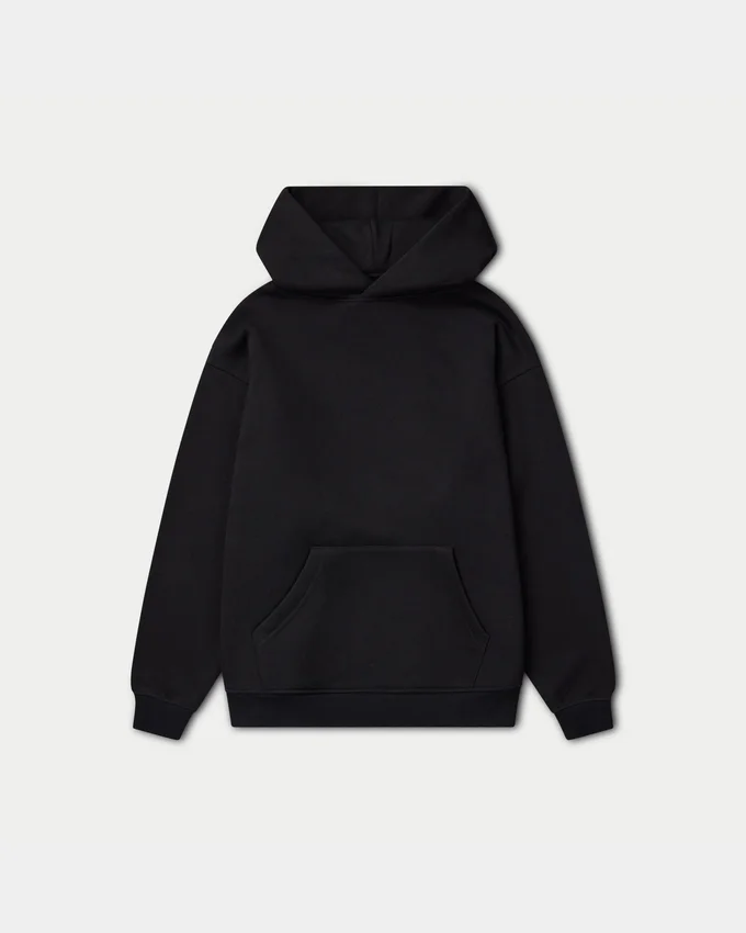 Felpa con cappuccio oversize da uomo “Graffiti” – nera Felpa con cappuccio oversize da uomo “Graffiti” – nera