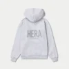 Felpa con cappuccio oversize da uomo – grigio melange Felpa con cappuccio oversize da uomo – grigio melange