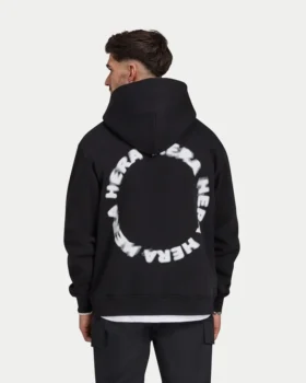 Felpa con cappuccio oversize da uomo “Motion”