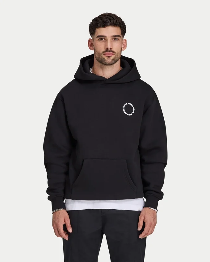 Felpa con cappuccio oversize da uomo “Motion” Felpa con cappuccio oversize da uomo “Motion”