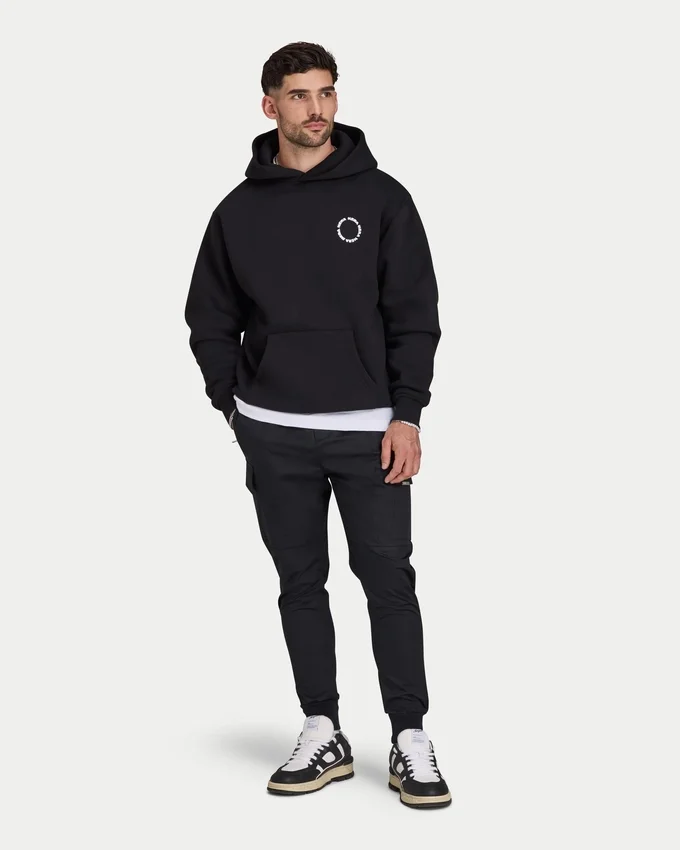 Felpa con cappuccio oversize da uomo “Motion” Felpa con cappuccio oversize da uomo “Motion”
