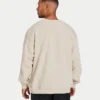 Felpa da uomo Label – color avena