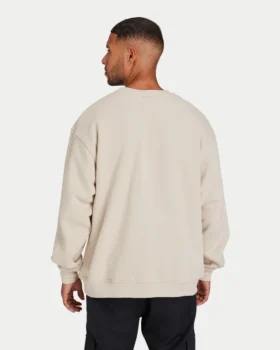 Felpa da uomo Label – color avena