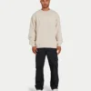 Felpa da uomo Label – color avena