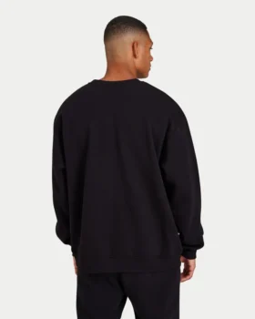Felpa da uomo Label – nera
