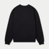 Felpa da uomo Label – nera Felpa da uomo Label – nera