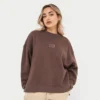 Felpa Rewear Collective – marrone ardesia