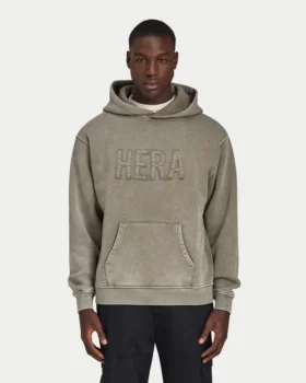 Felpa Signature con cappuccio oversize lavata da uomo