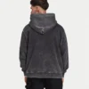 Felpa Signature con cappuccio oversize lavata da uomo