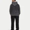 Felpa Signature con cappuccio oversize lavata da uomo