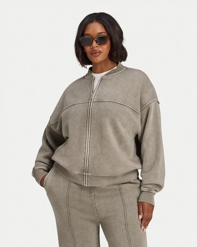 Giacca bomber da donna “Signature Washed” Giacca bomber da donna “Signature Washed”