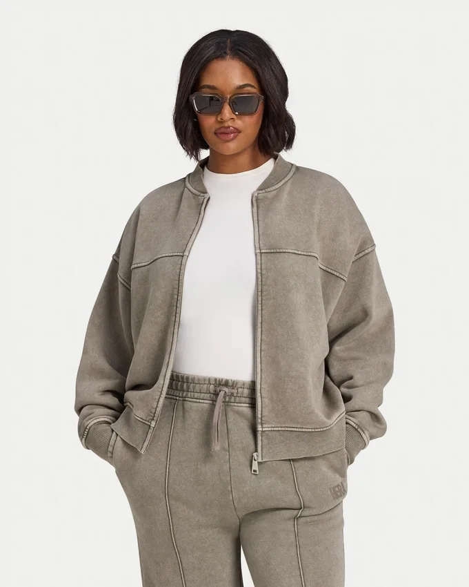 Giacca bomber da donna “Signature Washed” Giacca bomber da donna “Signature Washed”